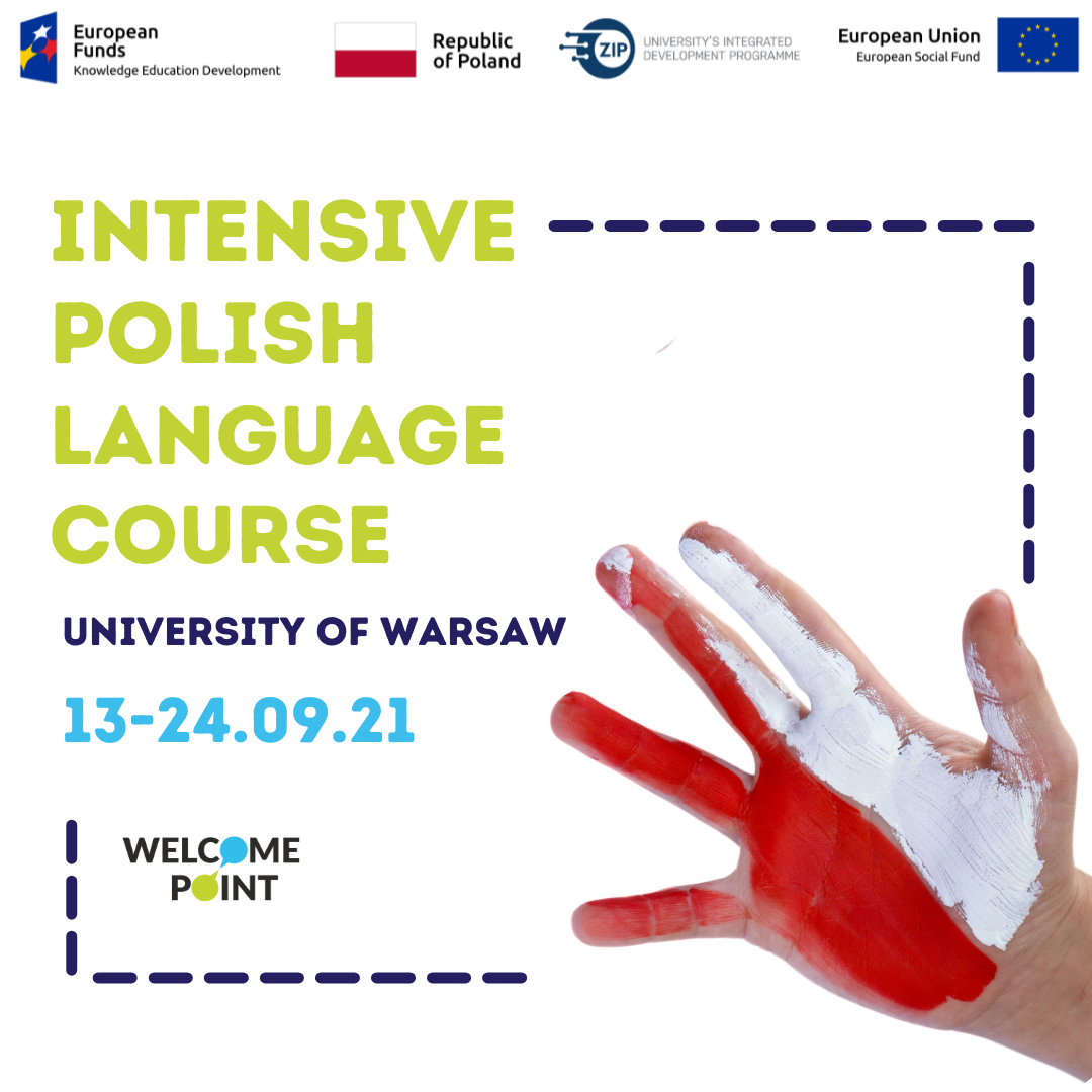 Intensive Polish Language Course 13-24.09.2021