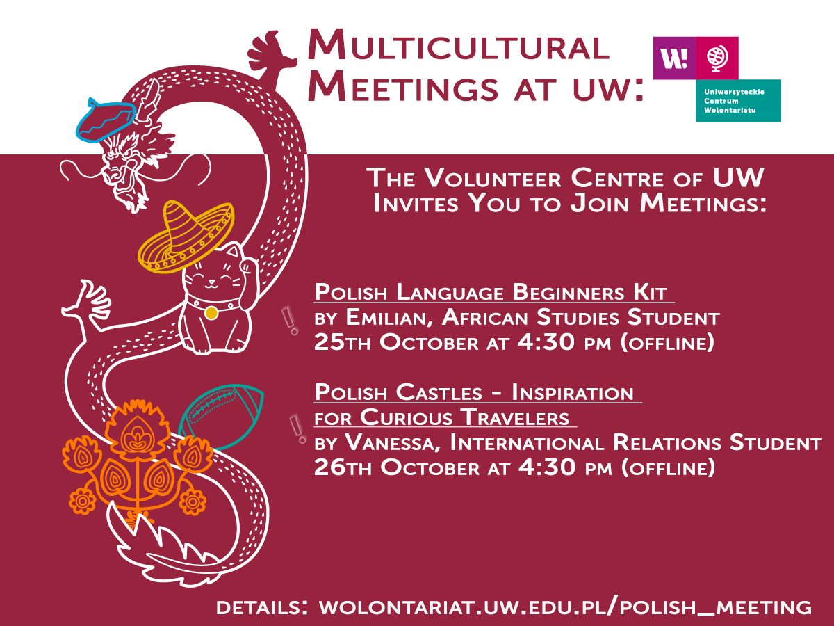 Multicultural Meetings organised by The Colunteer Centre of UW